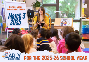  Kindergarten enrollment opens March 3!